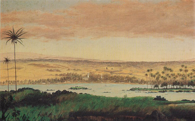 Edward Bailey View of Hilo Bay,